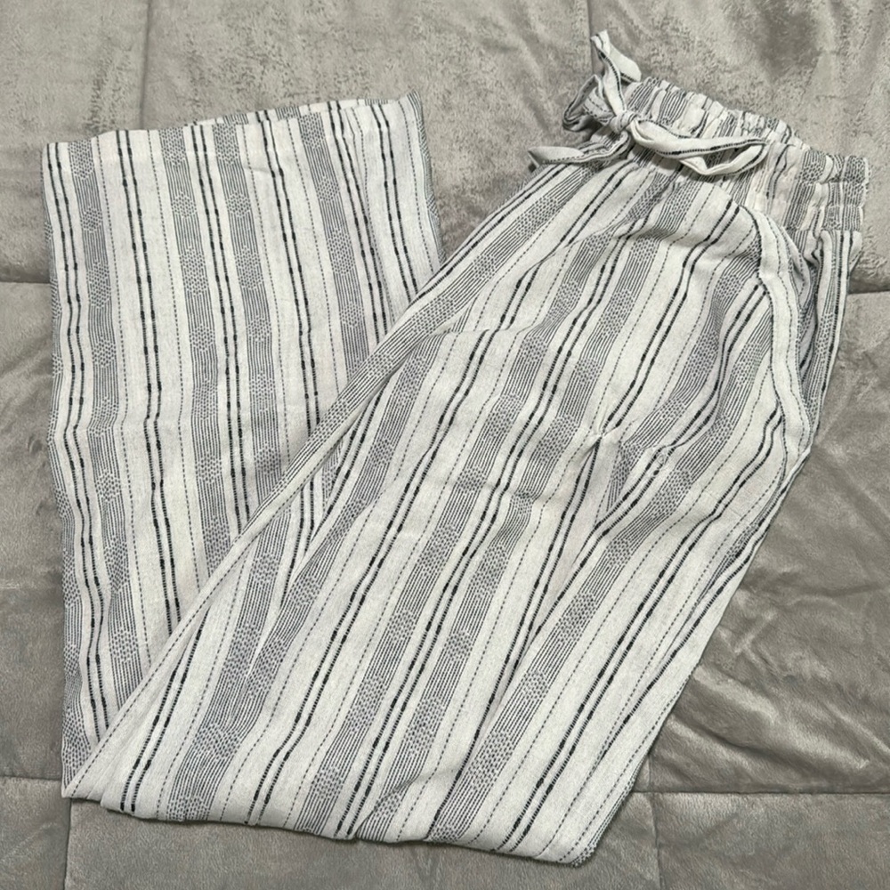 Black/White Pants